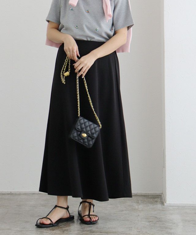 150cm / ブラック / ミドル丈 / M