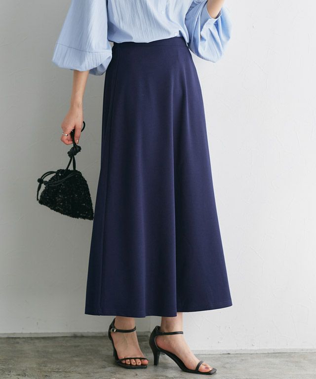 166cm / ネイビー / ロング丈 / M