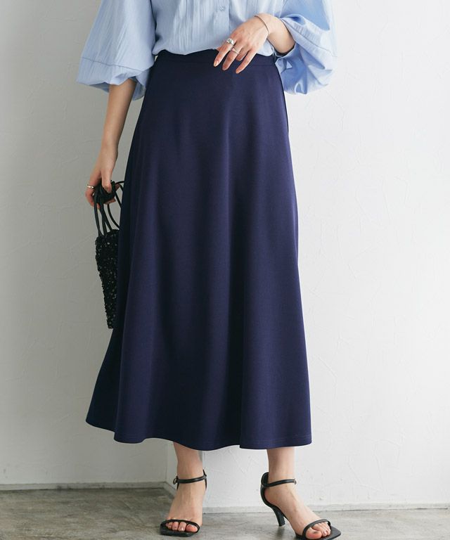 166cm / ネイビー / ロング丈 / M
