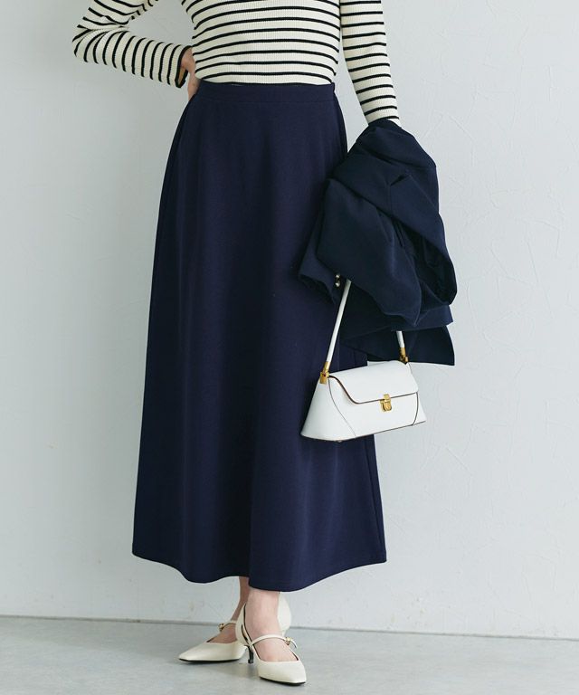 167cm / ネイビー / ロング丈 / M