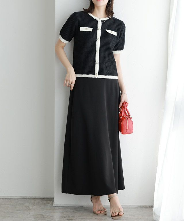 167cm / ブラック / ロング丈 / M