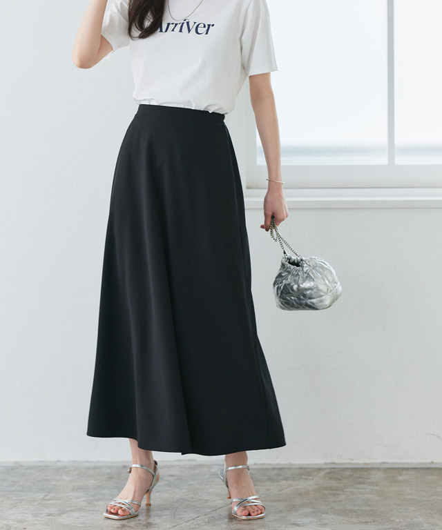 157cm / ライトグレー / ロング丈 / M