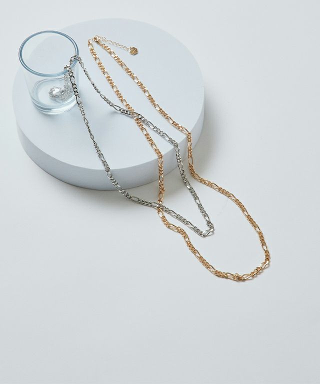 [RASW]アクセントチェーンネックレス