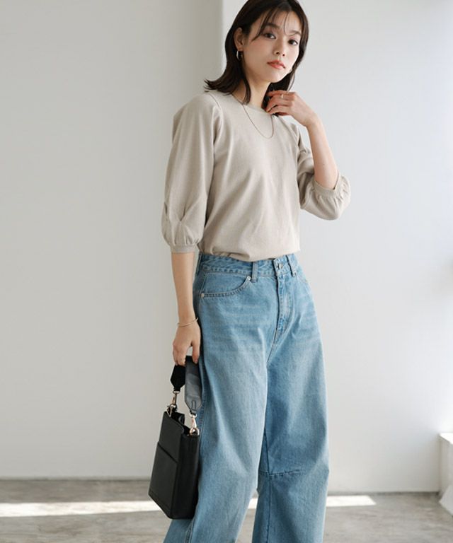 167cm / ライトベージュ / M