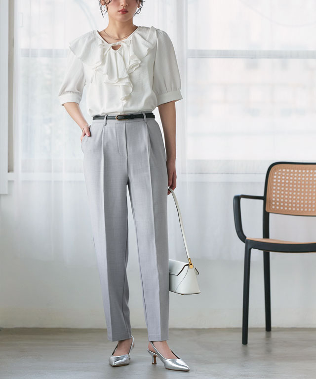 166cm / 杢グレージュ / TM