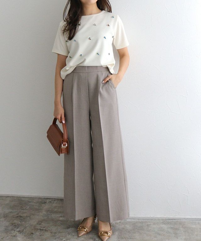 157cm / 杢グレージュ / M