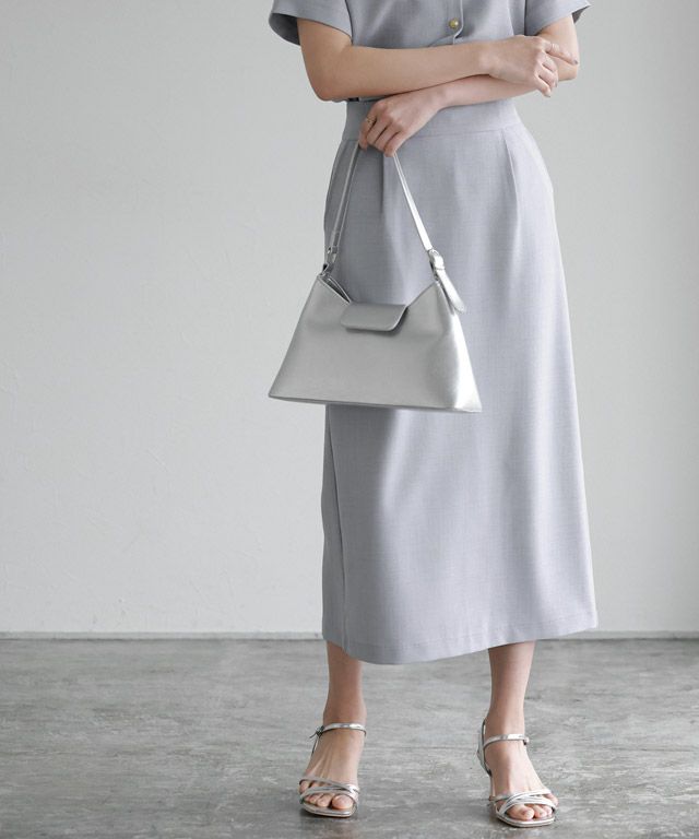 167cm / 杢アイスグレー / M