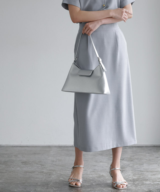 167cm / 杢アイスグレー / M