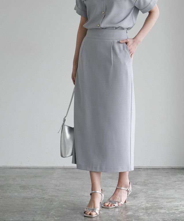 167cm / 杢アイスグレー / M