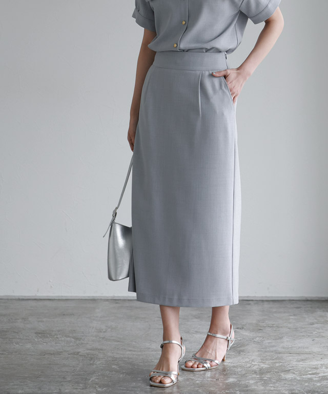 167cm / 杢アイスグレー / M