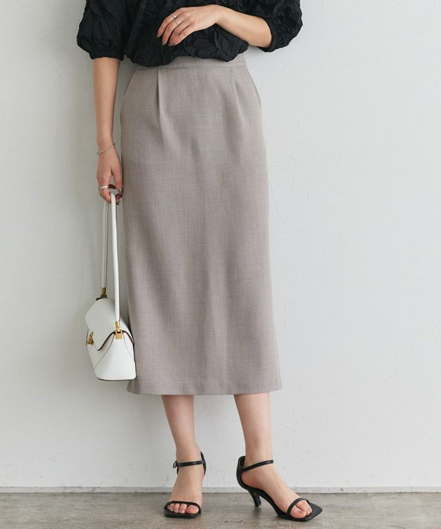 166cm / 杢グレージュ / M