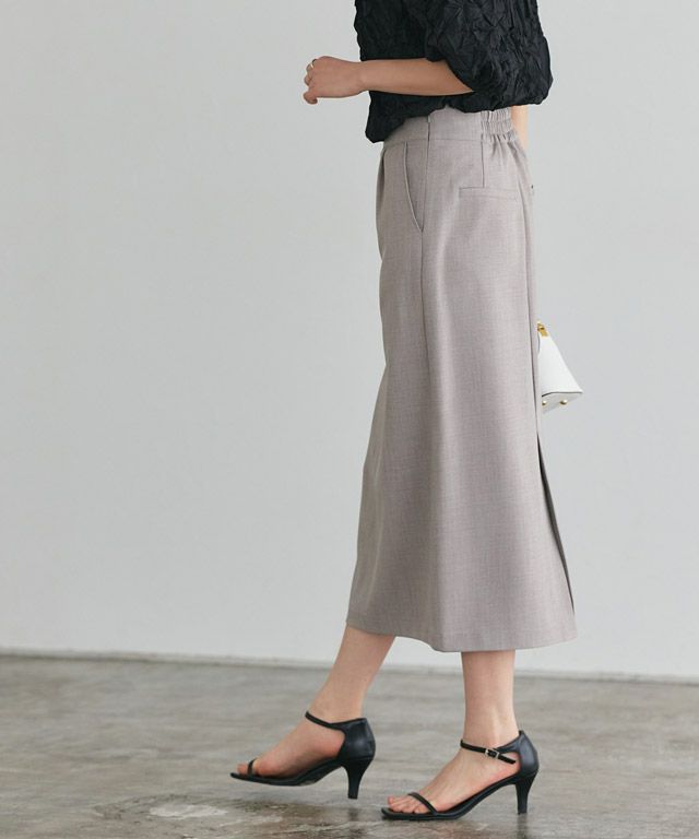 166cm / 杢グレージュ / M