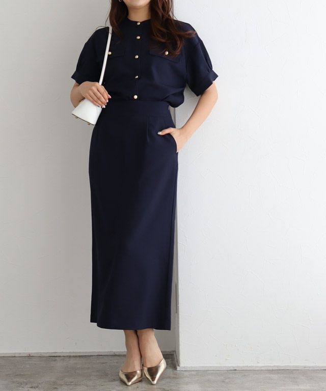 157cm / ネイビー / M