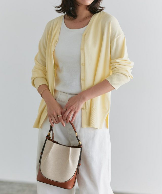 167cm / クリームイエロー / M