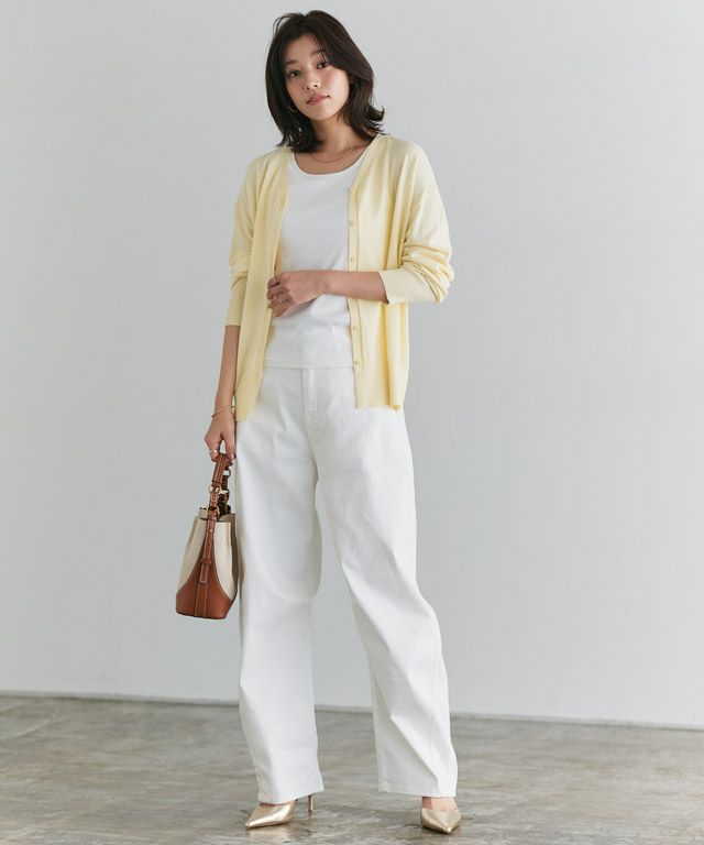 167cm / クリームイエロー / M