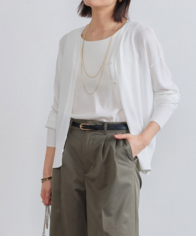 166cm / クリームイエロー / M