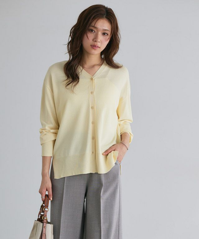 166cm / クリームイエロー / M