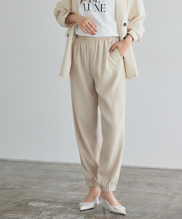 とろみジョガーパンツ