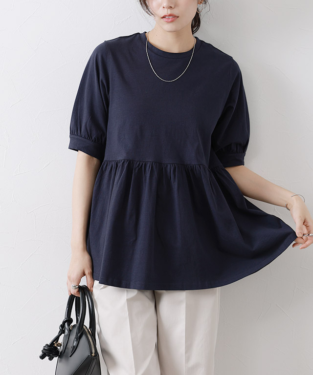 パフフレアTシャツ