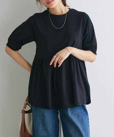 パフフレアTシャツ【Pierrot】◆送料無料