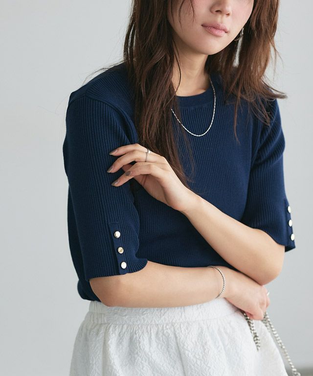 166cm / ネイビー / M