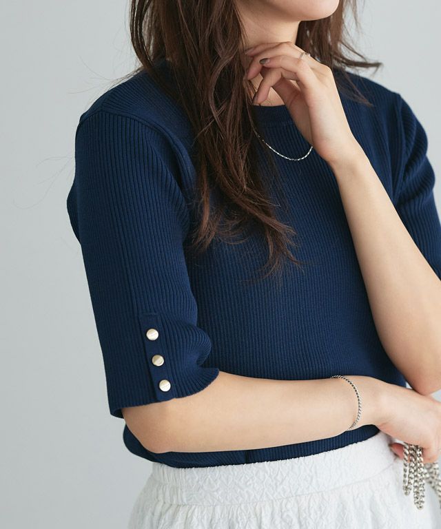 166cm / ネイビー / M