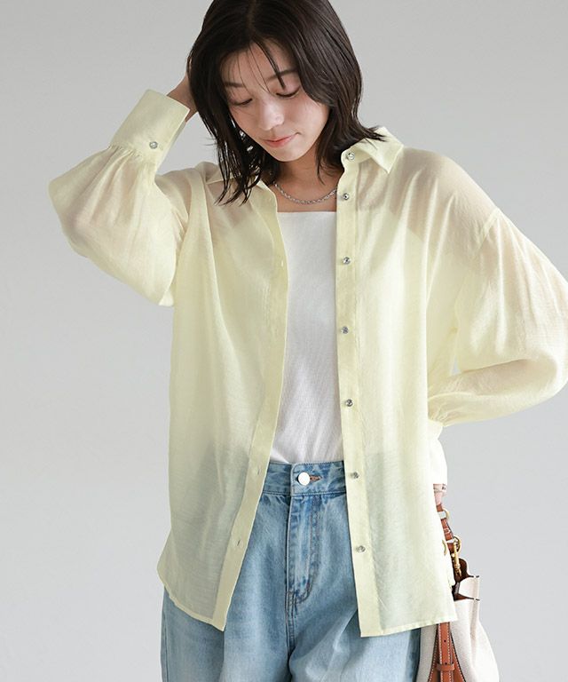 167cm / ライトイエロー / M