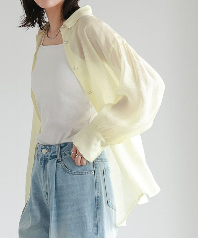 167cm / ライトイエロー / M