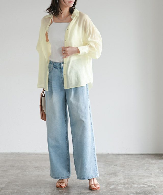 167cm / ライトイエロー / M