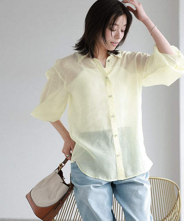 167cm / ライトイエロー / M