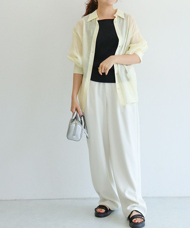 157cm / ライトイエロー / M