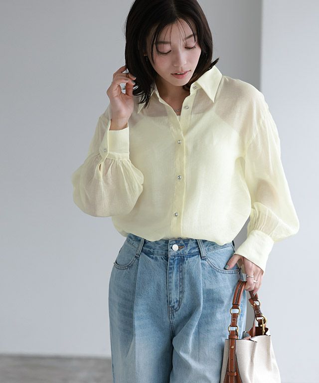 167cm / ライトイエロー / M