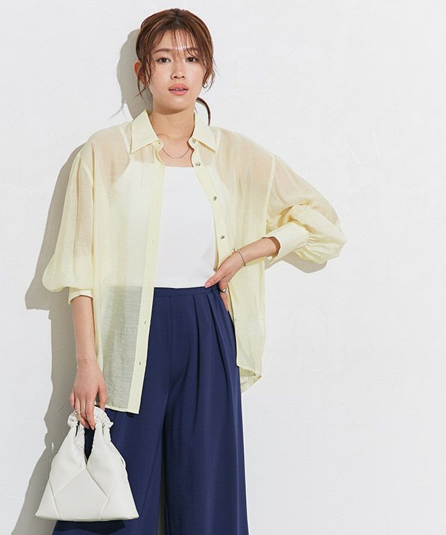 166cm / ライトイエロー / M