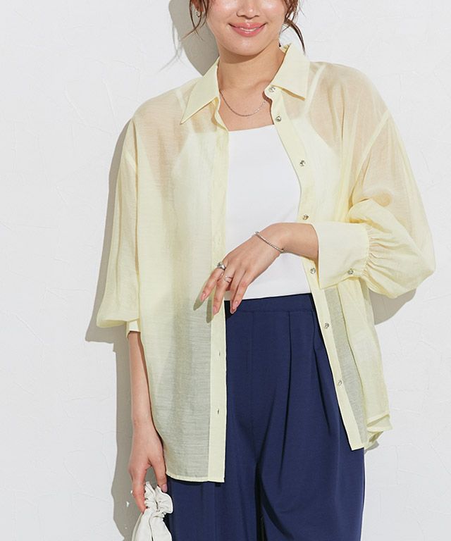 166cm / ライトイエロー / M