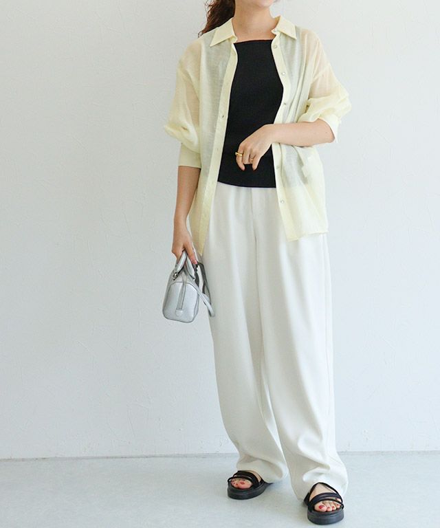 157cm / ライトイエロー / M