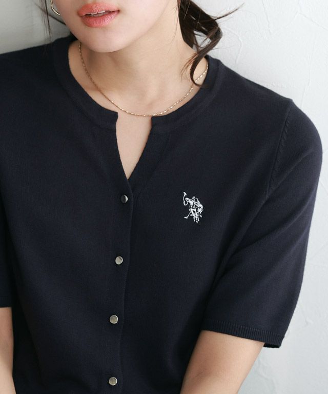 166cm / ネイビー×オフホワイト / M