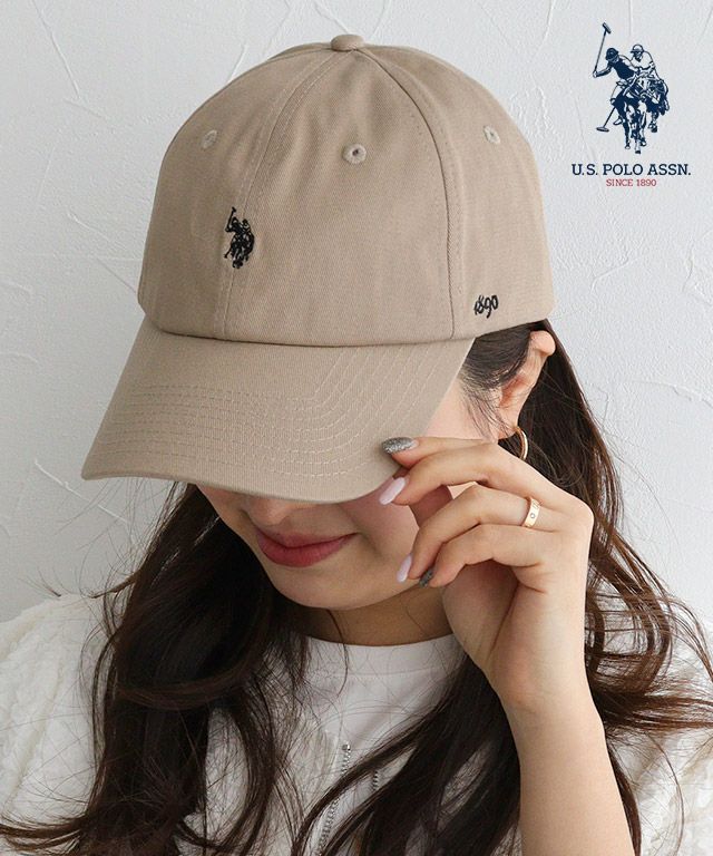 【U.S.POLO ASSN.】ロゴキャップ