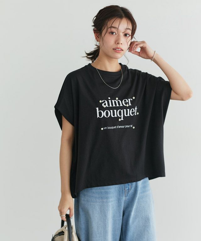 167cm / ブラック×オフホワイト / M