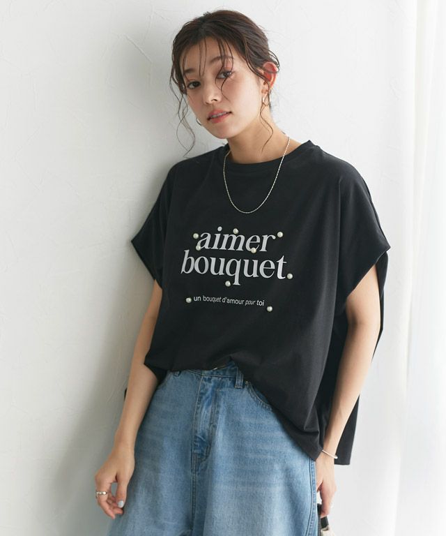 167cm / ブラック×オフホワイト / M