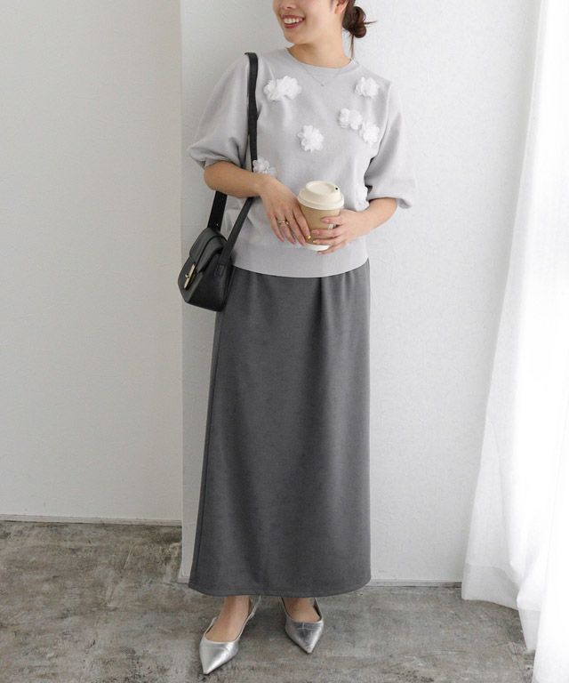 150cm / ライトグレー / M