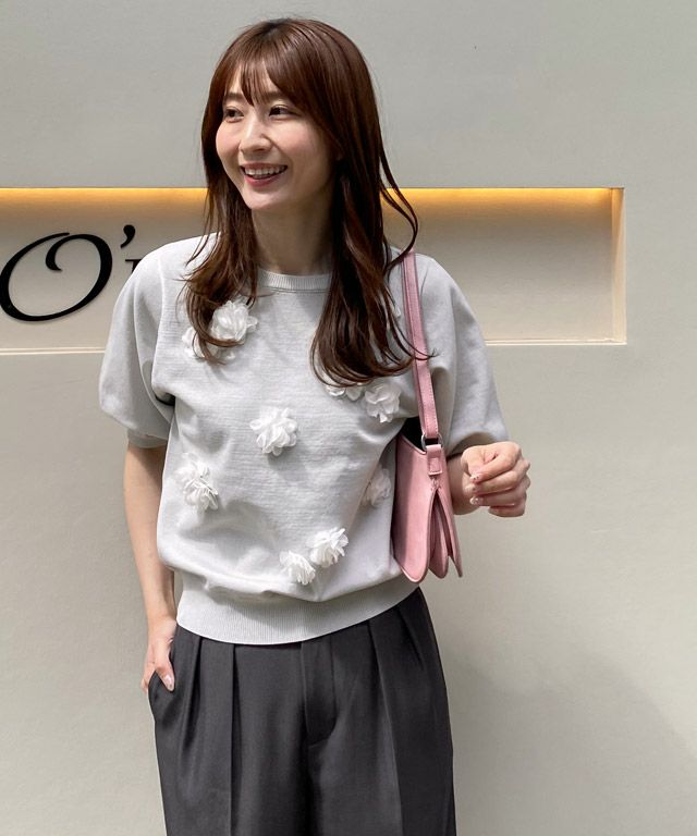 163cm / ライトグレー / M