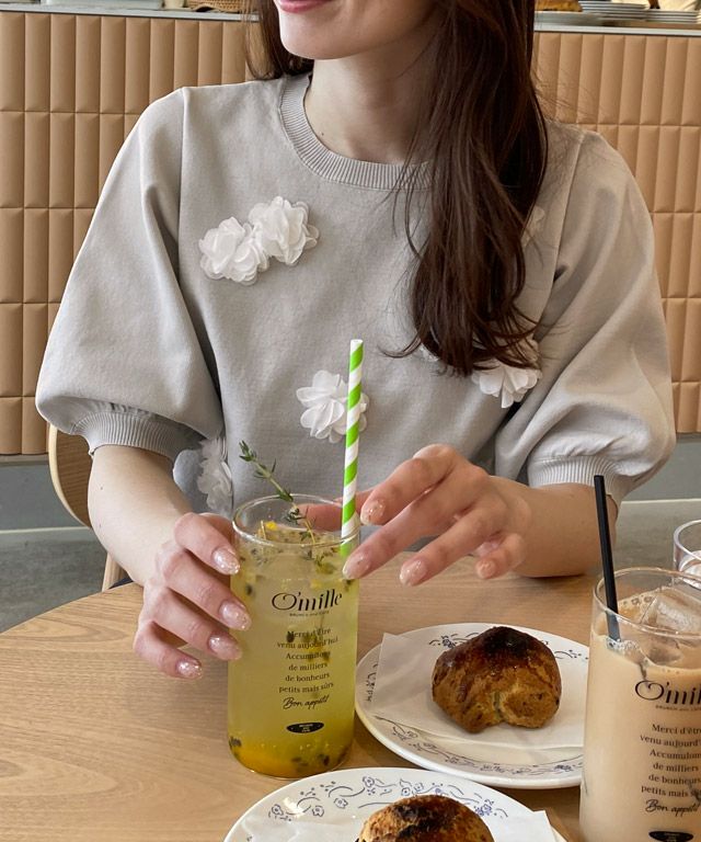 163cm / ライトグレー / M