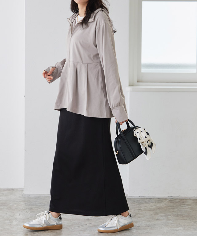 166cm / グレージュ / M