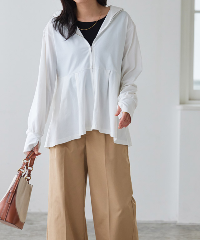 163cm / オフホワイト / M