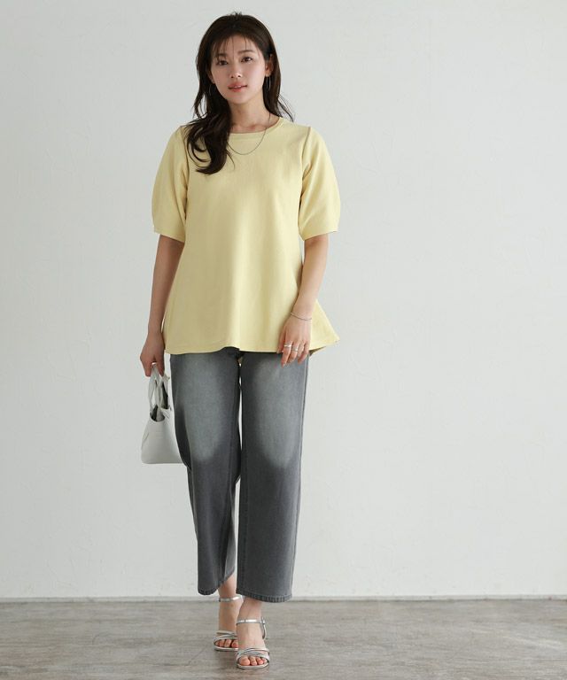 166cm / ライトイエロー / M