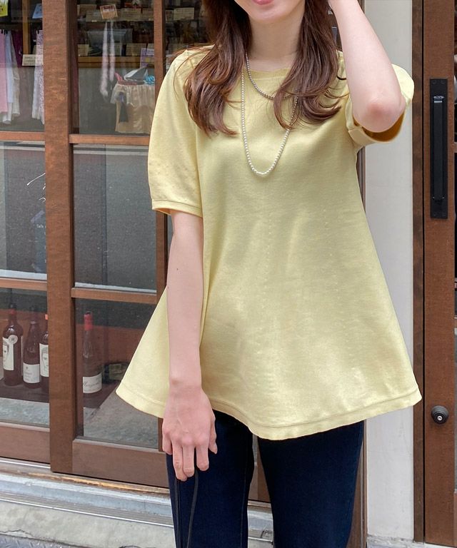 163cm / ライトイエロー / M