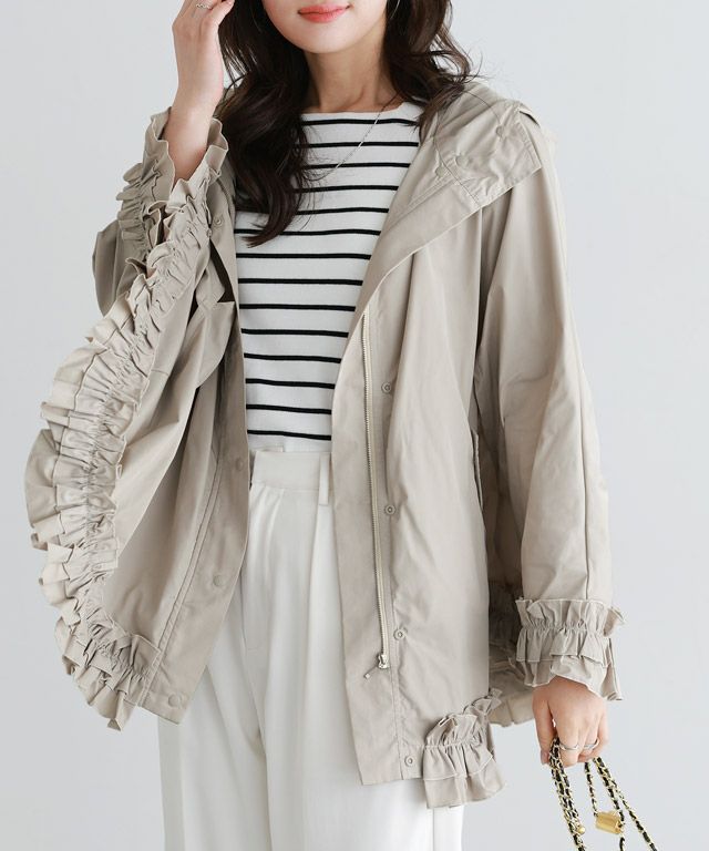 166cm / グレージュ / M