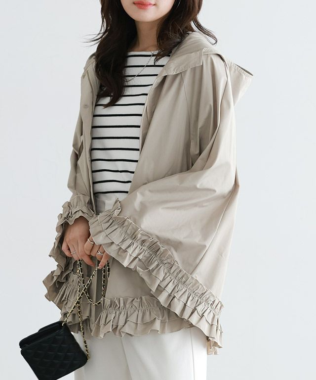 166cm / グレージュ / M