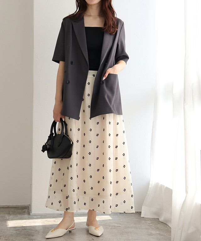 163cm / アイボリー / M