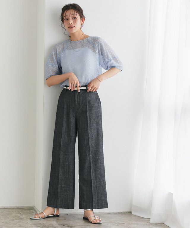 167cm / ライトブルー / M